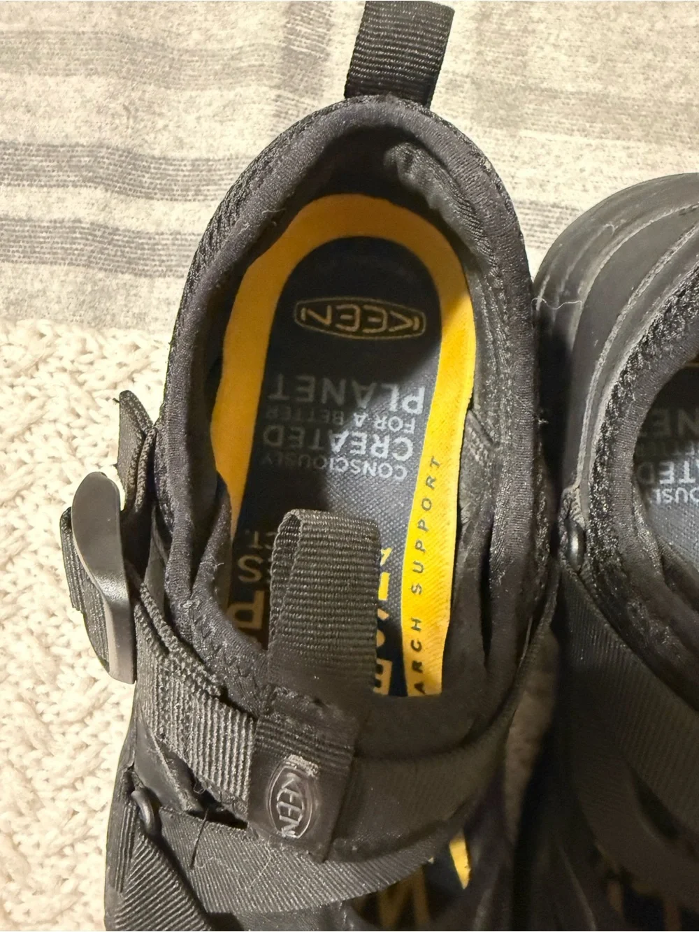 Keen Sneakers ZERRAPORT TRAIL Men TRIPLE BLACK/BLACK 10.5